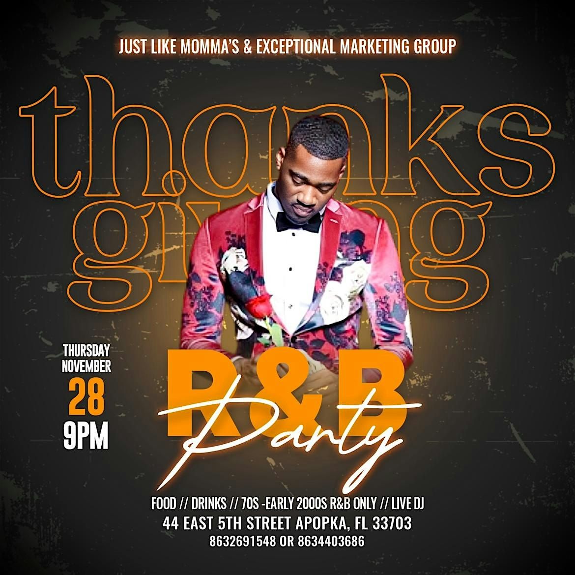 Thanksgiving R&B Party