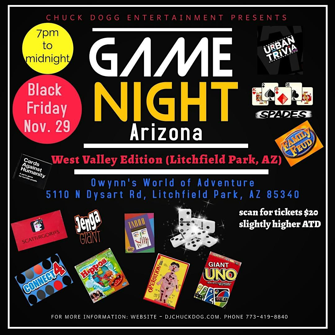 Game Night Arizona (West Valley Edition)