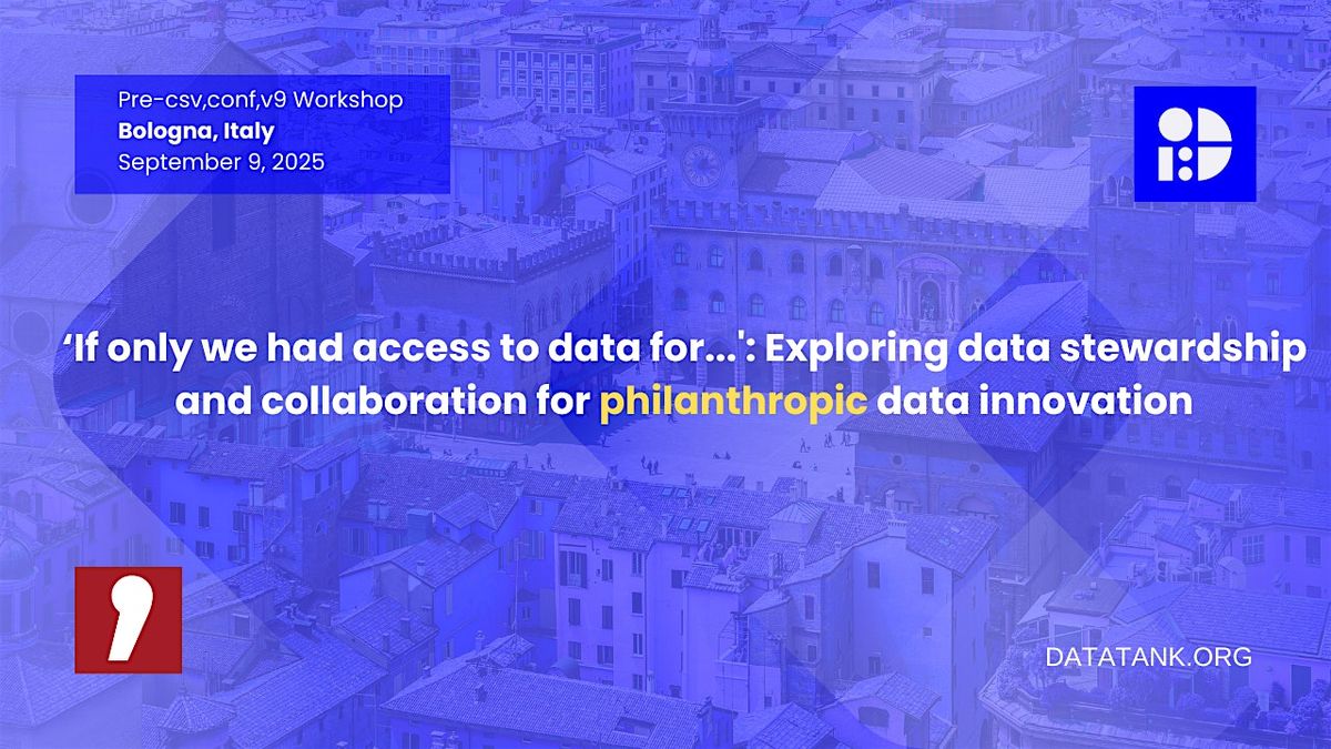 Exploring data stewardship for philanthropic data innovation