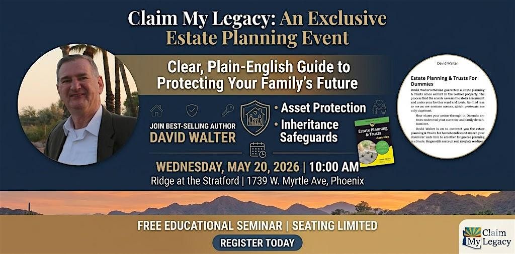 Free Estate Planning Seminar - Phoenix, AZ