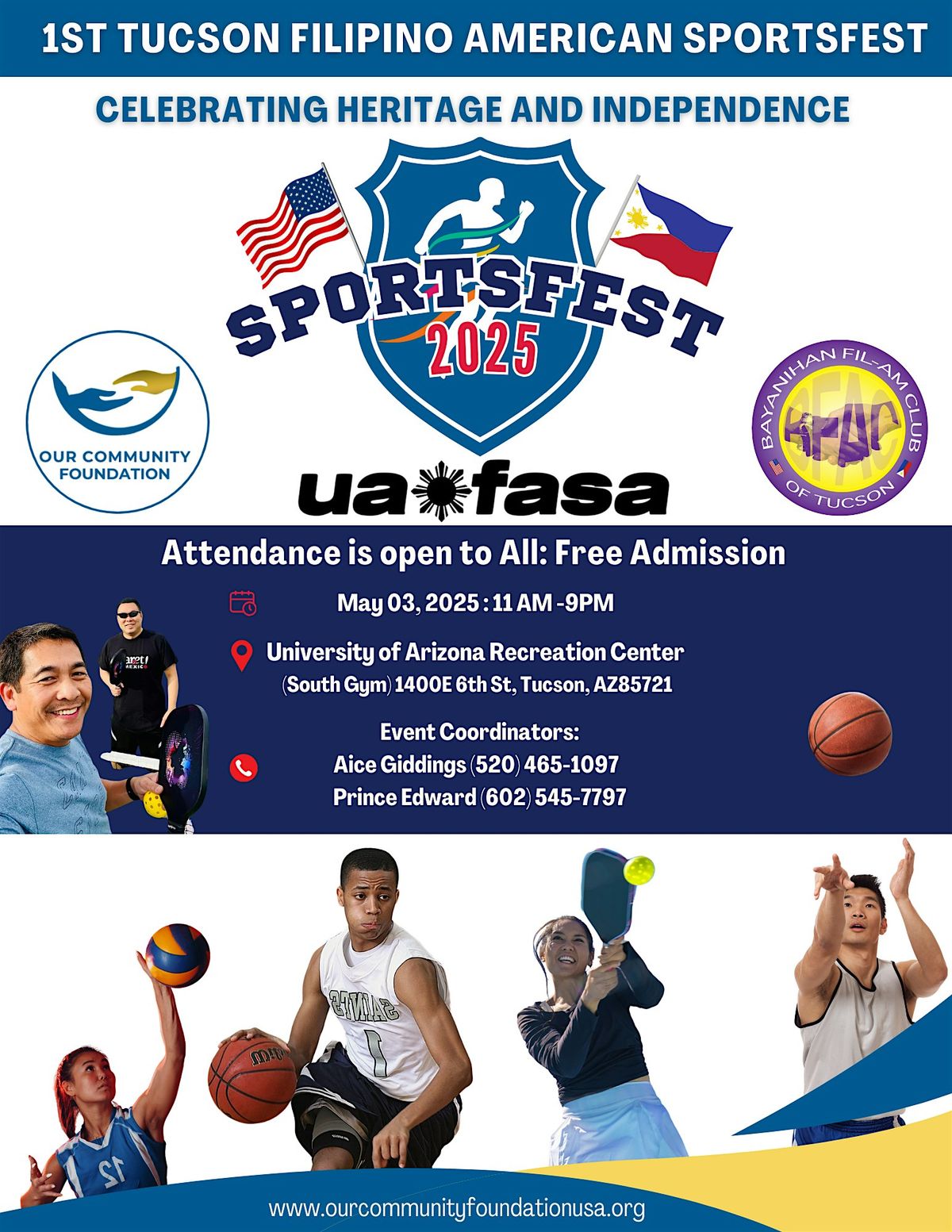 First Tucson Filipino American Sportsfest: Celebrating Heritage & Indepence