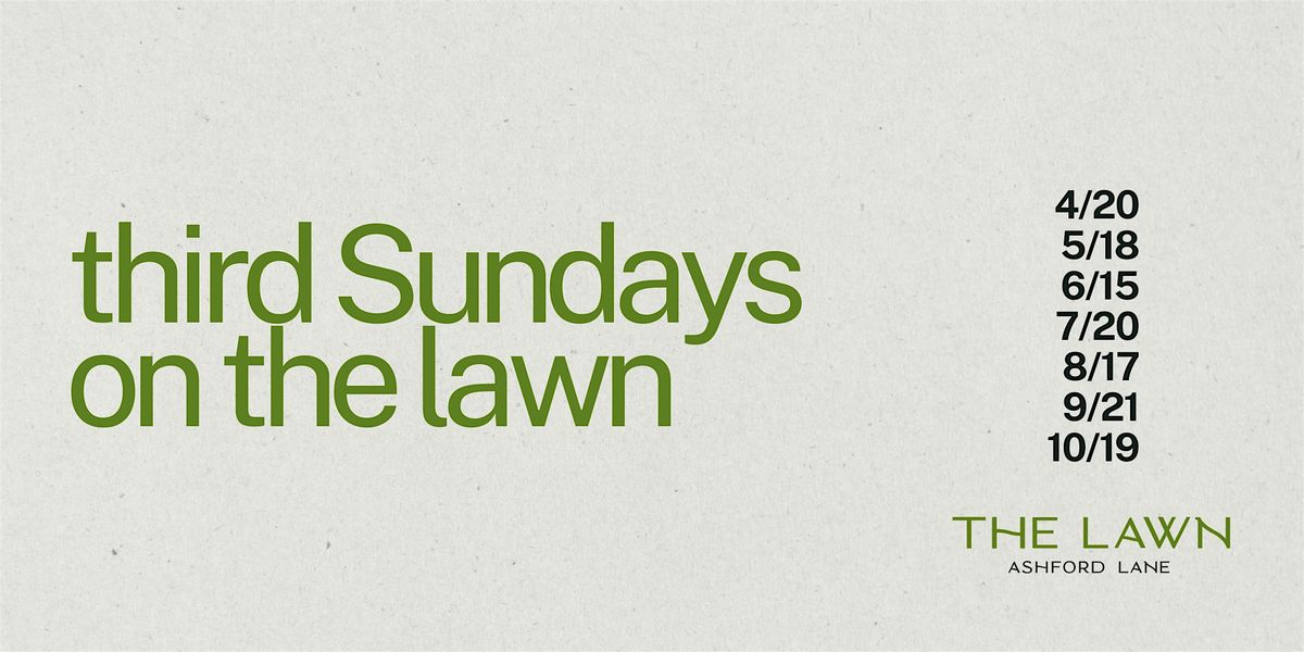 Third Sundays on The Lawn