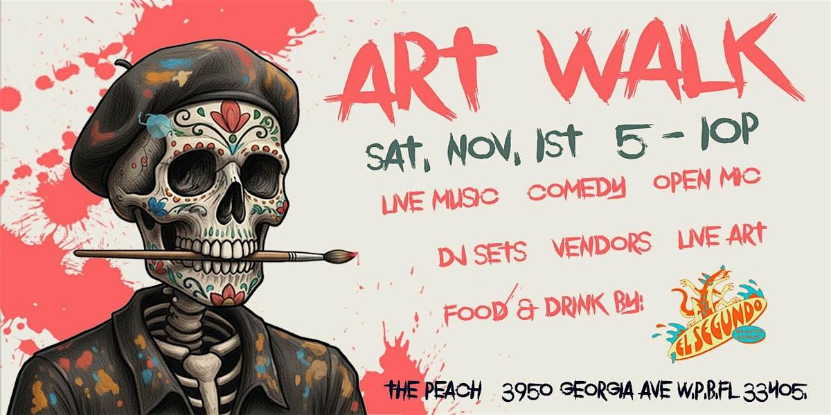November Art Walk at The Peach