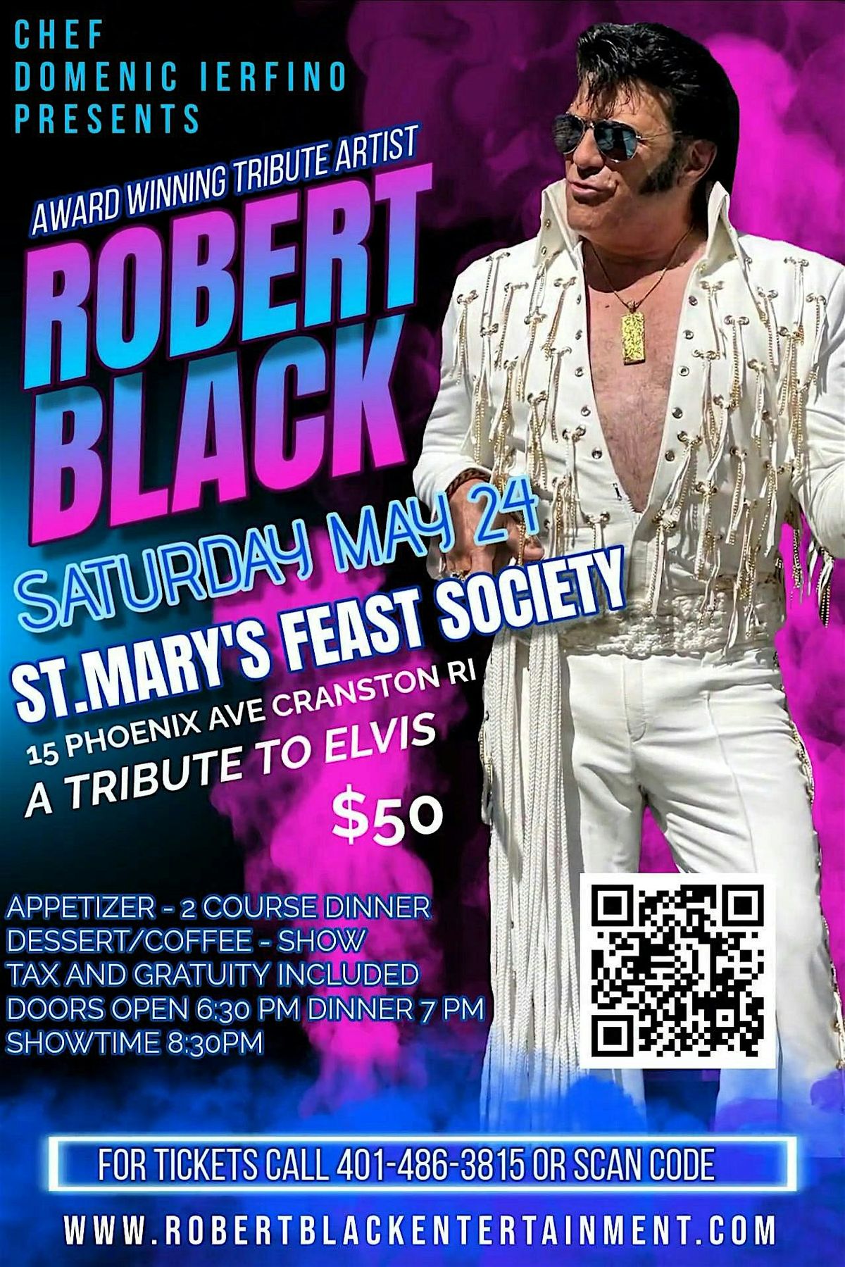 ROBERT BLACK PERFORMS A TRIBUTE TO ELVIS