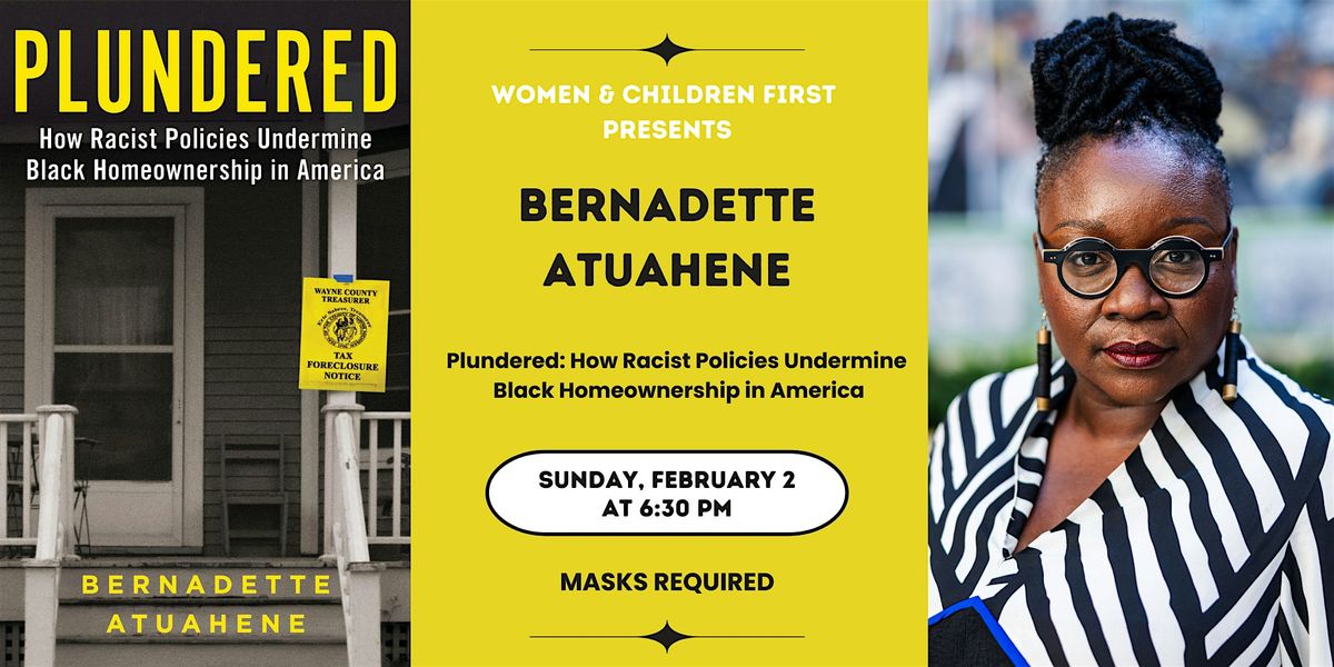 In-Person: Plundered by Bernadette Atuahene