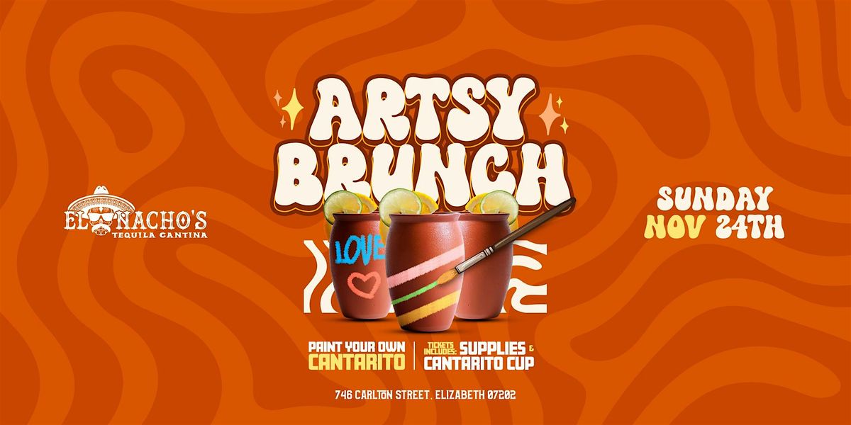 Artsy Brunch Party \u00b7 Cantarito Cup Paint