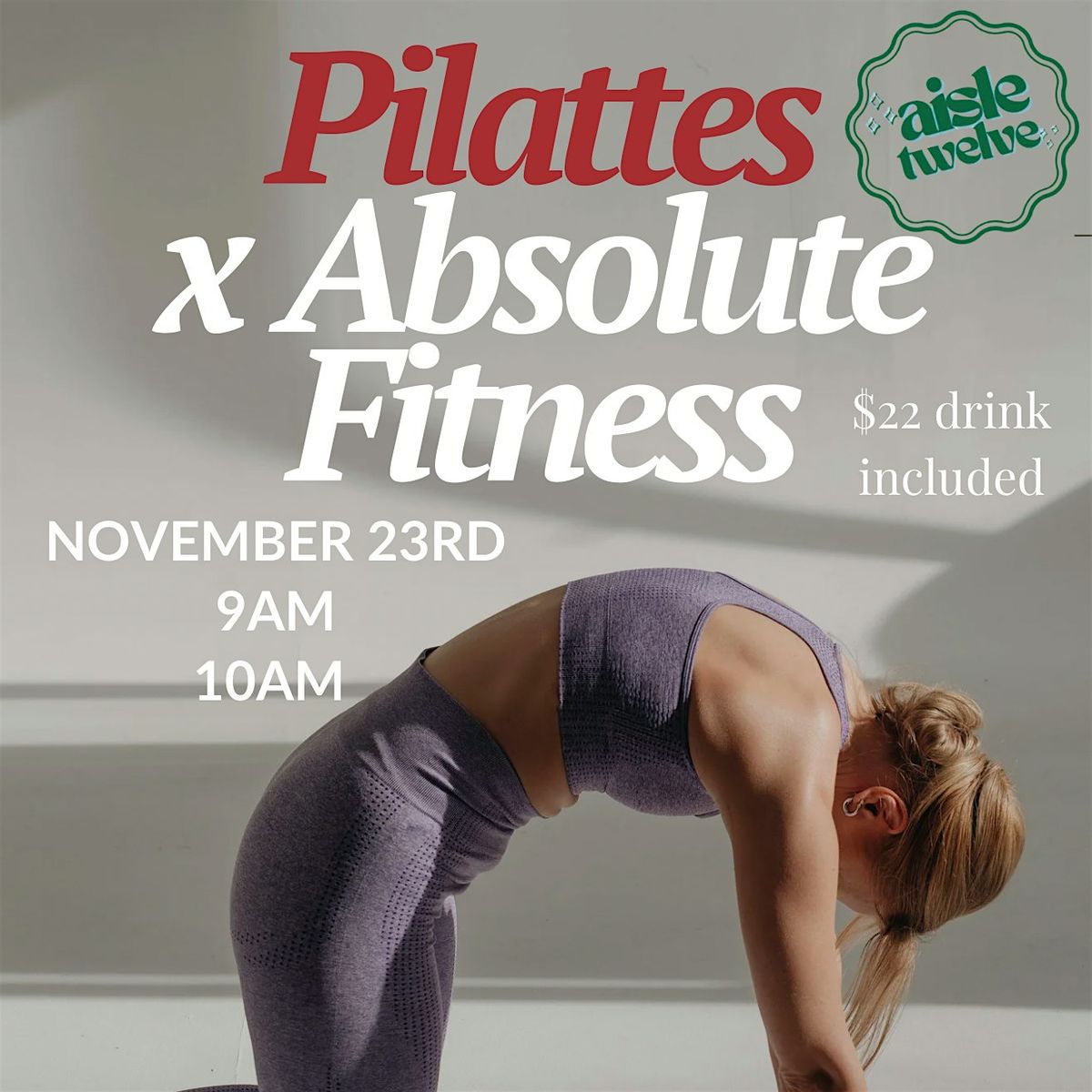 Pilattes X Absolute Fitness | Pilates & Lattes