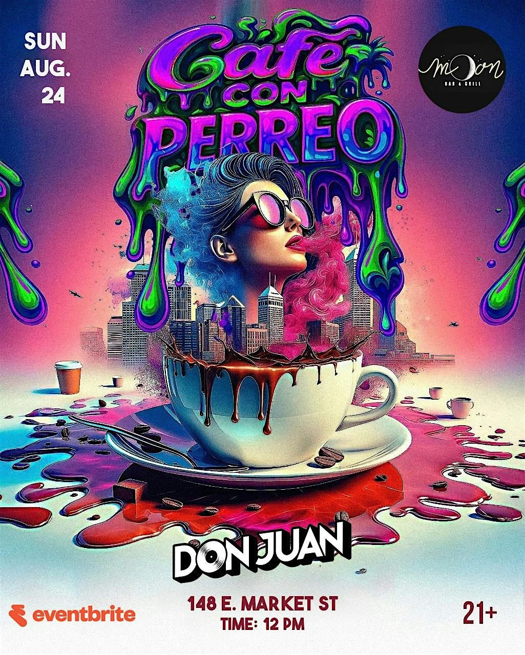 CAF\u00c9 CON PERREO 21+