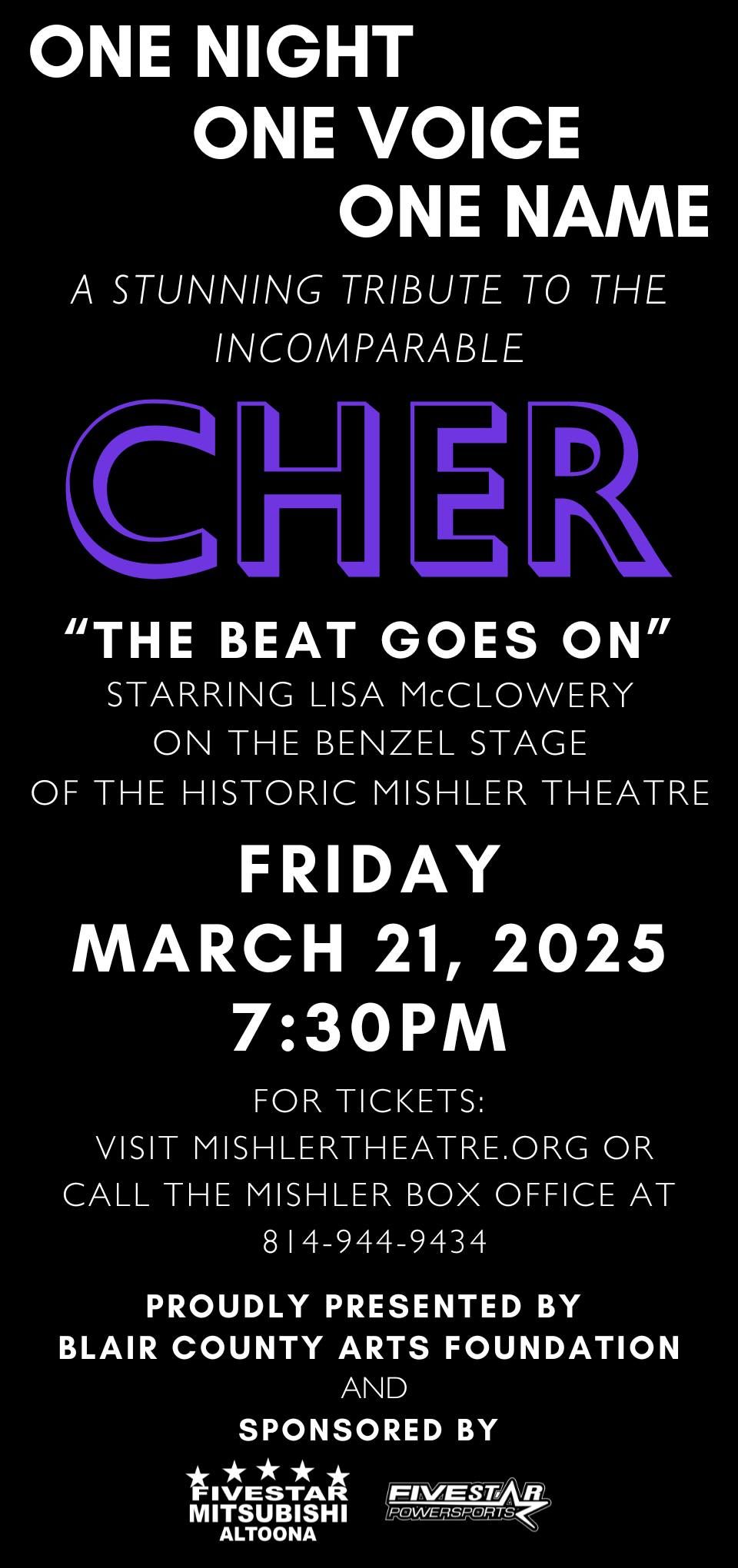 The Beat Goes On - Tribute to Cher