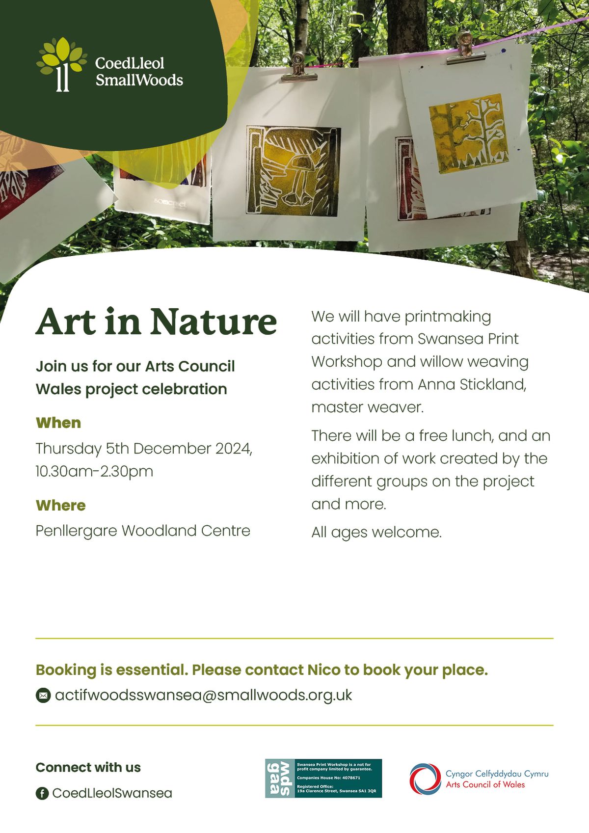 Art in Nature - Arts Council Wales Project Celebration 