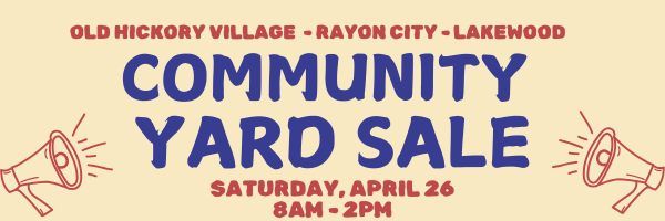 Community Yard Sale