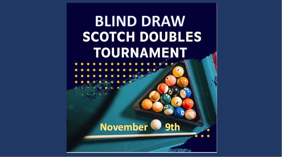 8 Ball Blind Draw Scotch Doubles