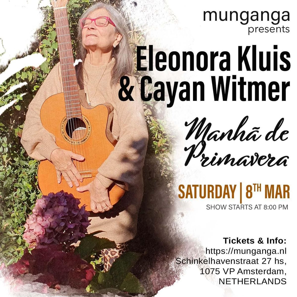 Manh\u00e3 de Primavera, by Eleonora Kluis & Cayan Witmer. Healing singer and song writer