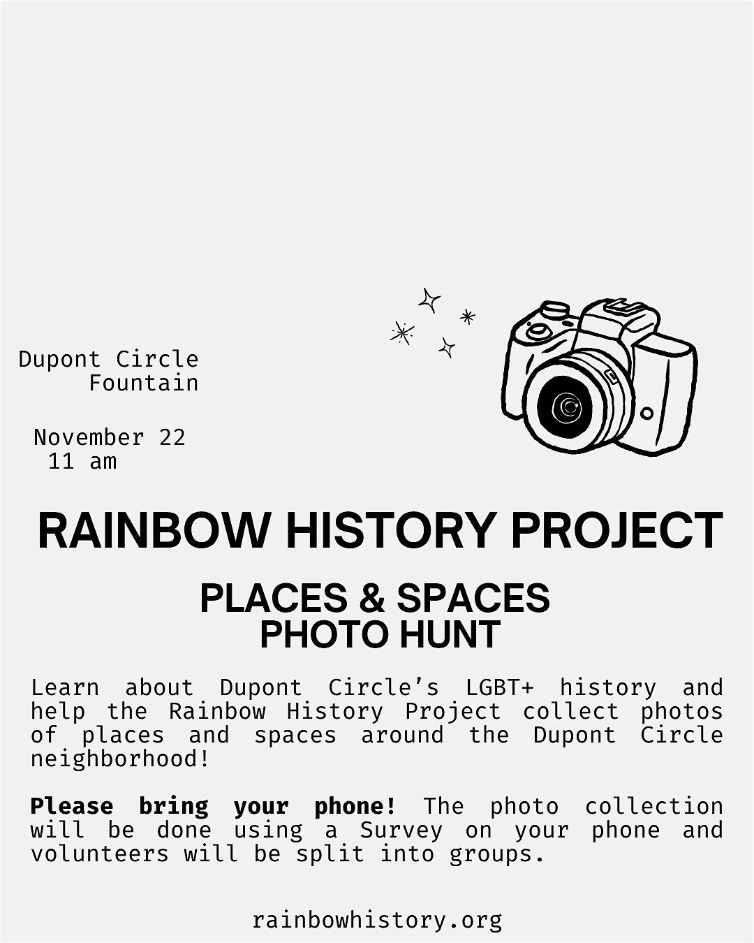 LGBT+ Places & Spaces Photo Hunt - Rainbow History Project