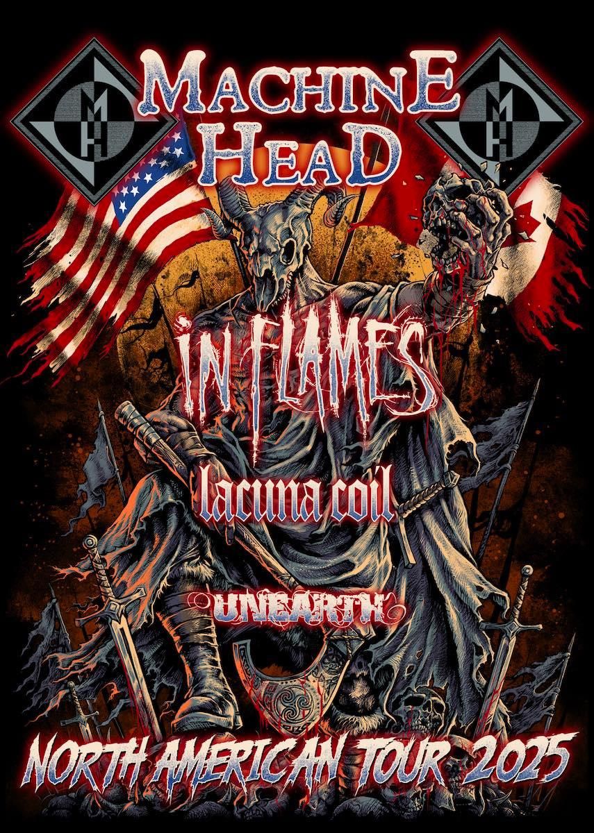 Machine Head and In Flames at Fox Theater Oakland