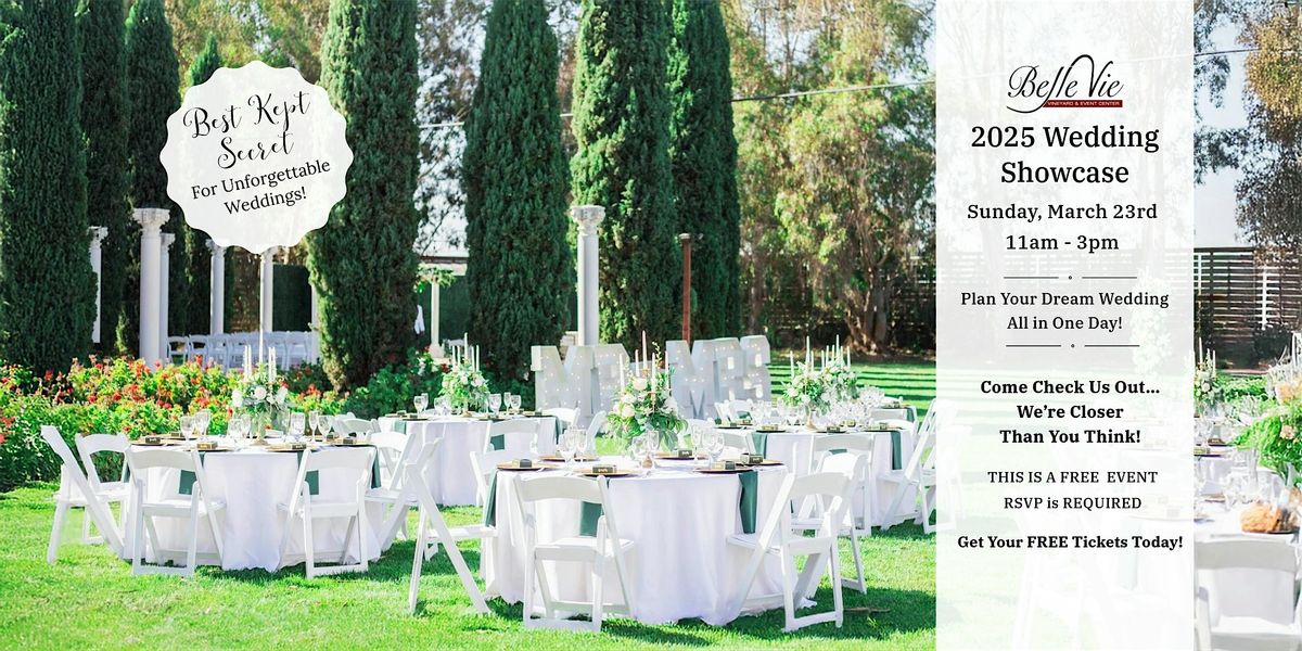 Belle Vie Vineyard Wedding Showcase 2025