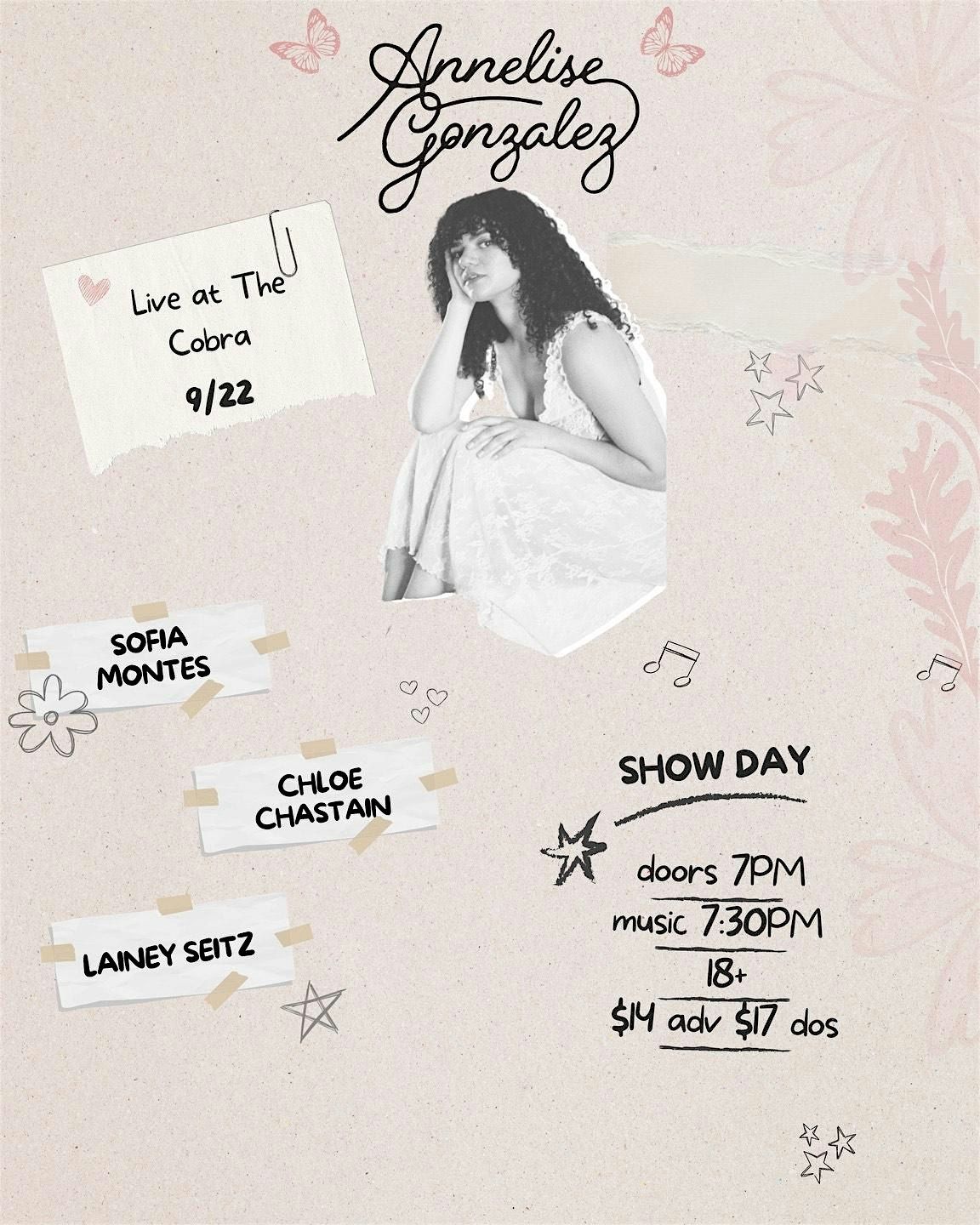 Venue: Annelise Gonzalez | Sofia Montes | Chloe Chastain | Lainey Seitz