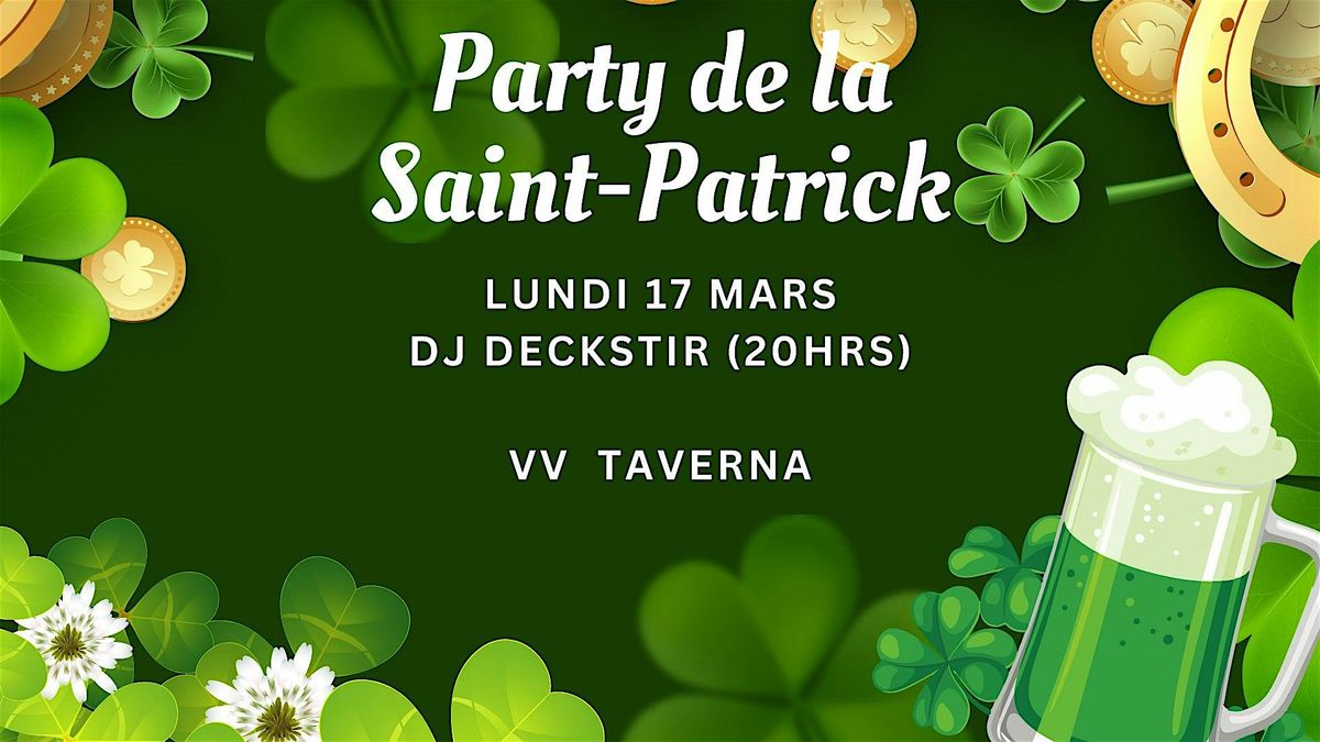 F\u00eate de la Saint-Patrick \u00e0 VV Taverna - Montr\u00e9al