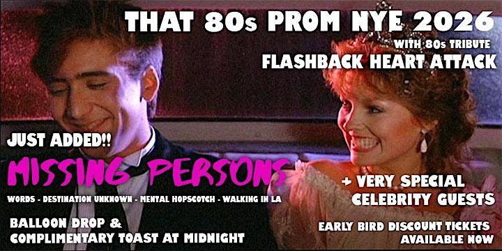 THAT 80s PROM NYE