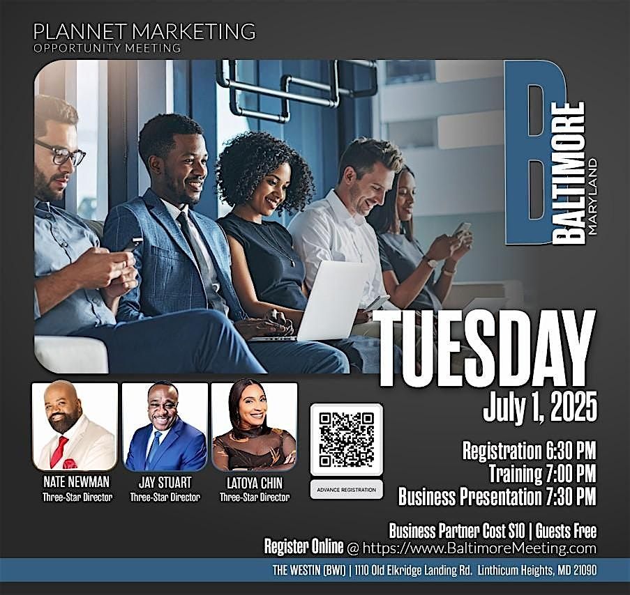 Baltimore MD PlanNet Opportunity Meeting