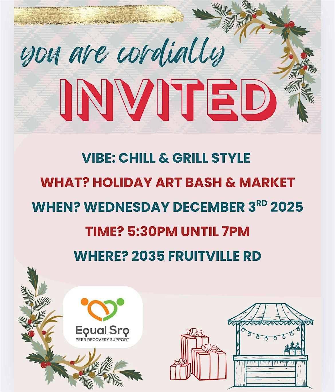 Holiday Art Bash & Artisan Market