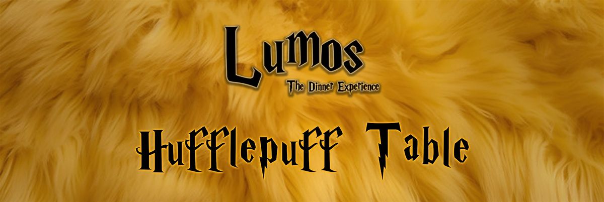 Welcome to Hufflepuff Table