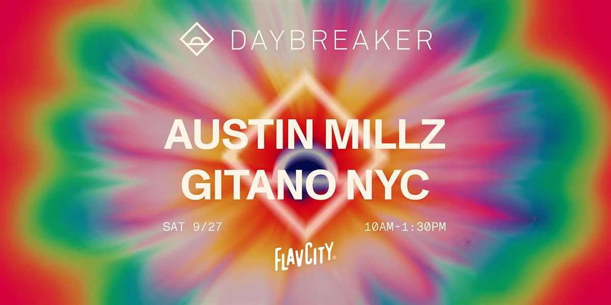 DAYBREAKER NYC  \/\/ HAVE FUN BE NICE \/\/ SEPT 27