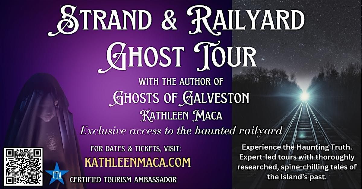 STRAND & RAILYARD GHOST TOUR with Author Kathleen Maca, after Art Walk