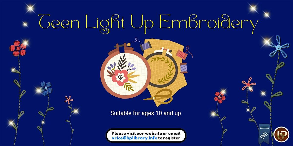 Teen Light Up Embroidery