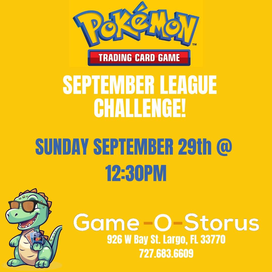 POK\u00c9MON SEPTEMBER LEAGUE CHALLENGE!