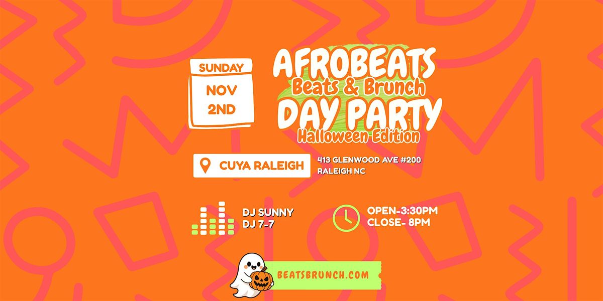 Afrobeats Day Party - Halloween Edition