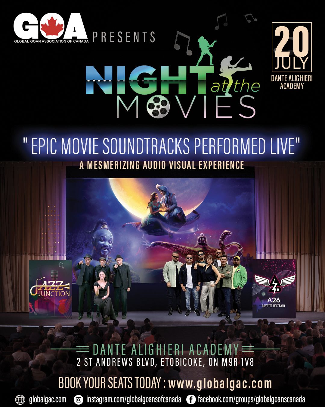 A Night at the Movies: Live Music and Theatrical Experience