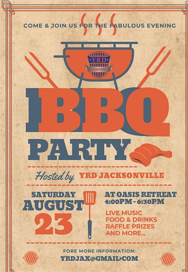Jacksonville Young Realtist Division BBQ Party