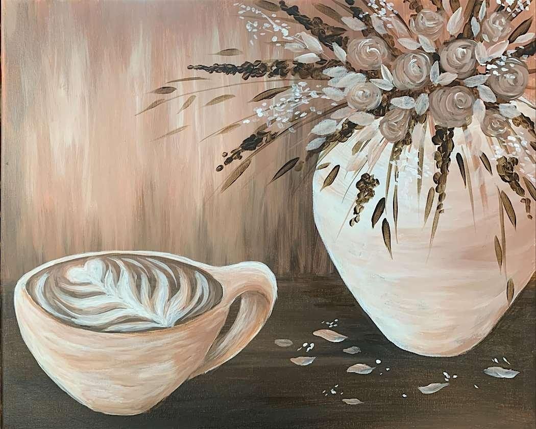 Paint and Sip -Cafe Mocha- St. Charles, IL