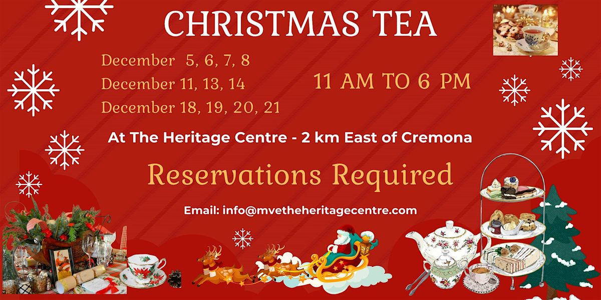 Christmas Tea 2025