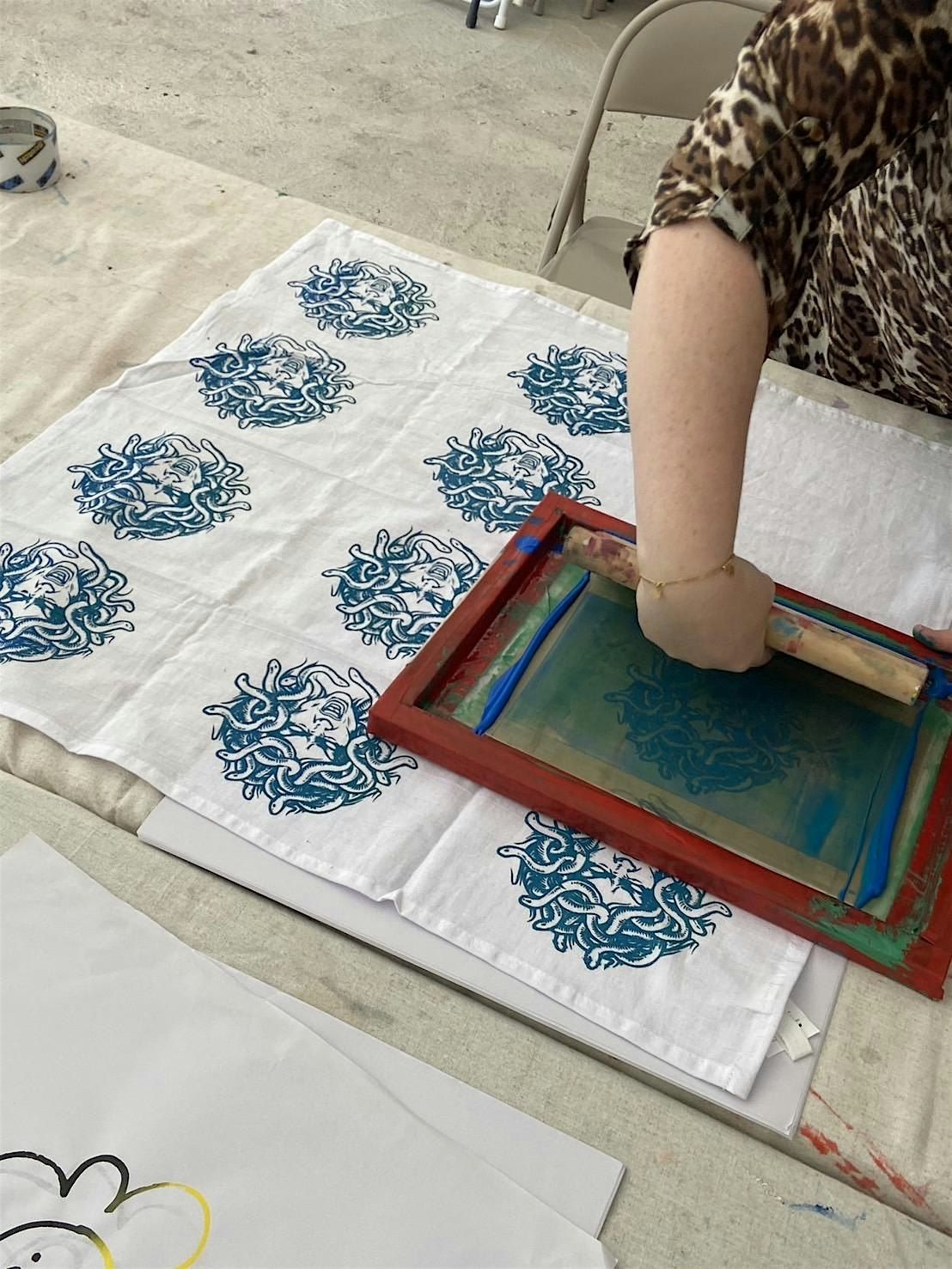 Silkscreen Printing Workshop