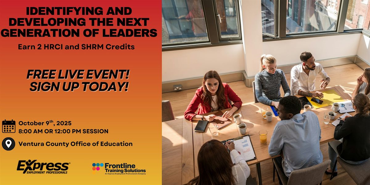 Identifiying and Developing the Next Generation of Leaders