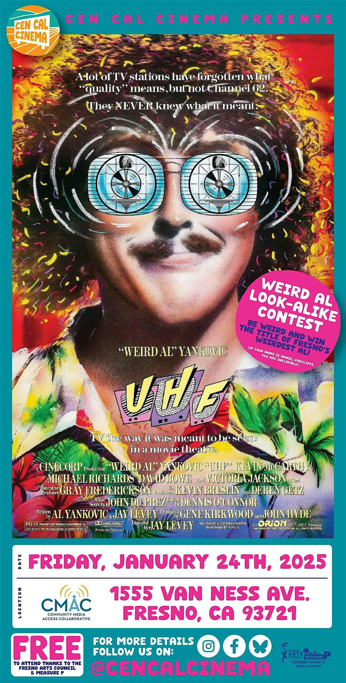 Cen Cal Cinema presents UHF