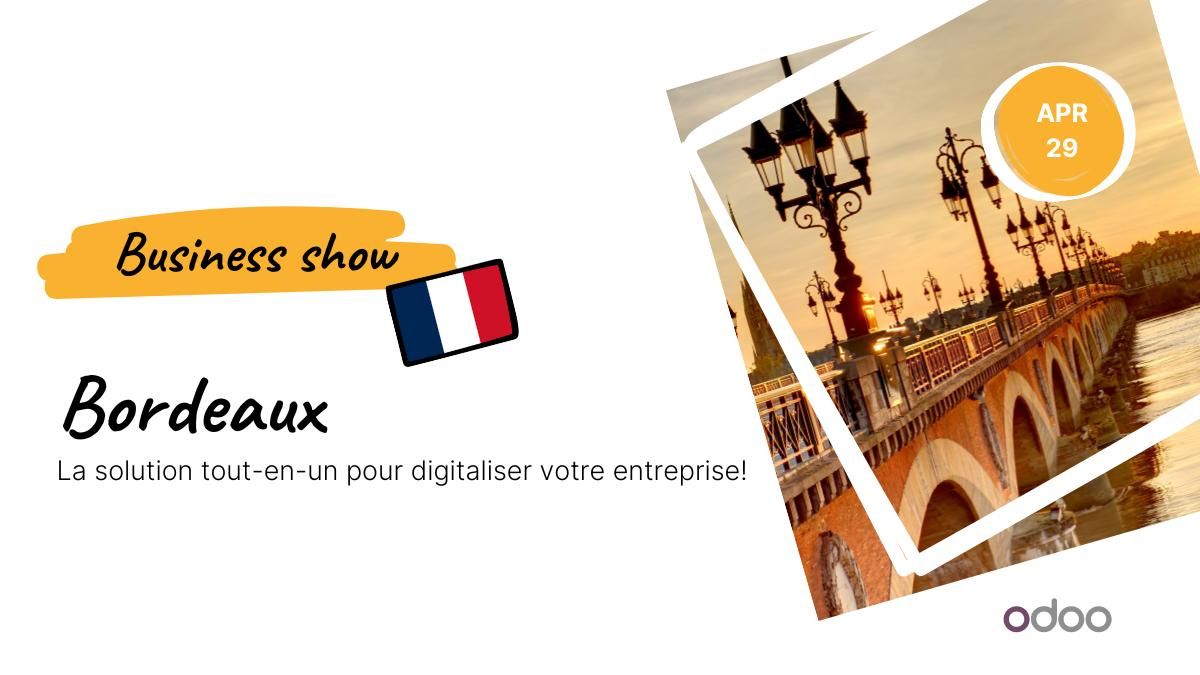 Odoo Business Show - Bordeaux