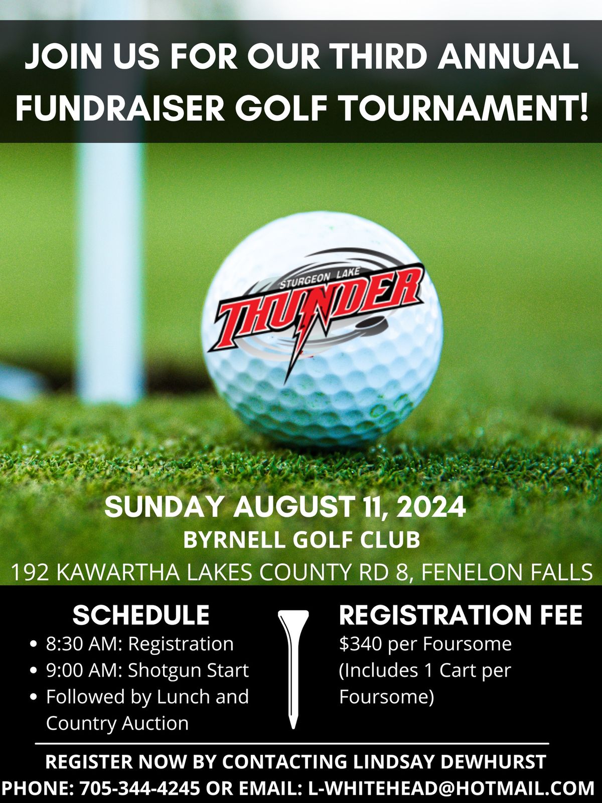 SMHA Annual Fundraising Golf Tournament and Country Auction