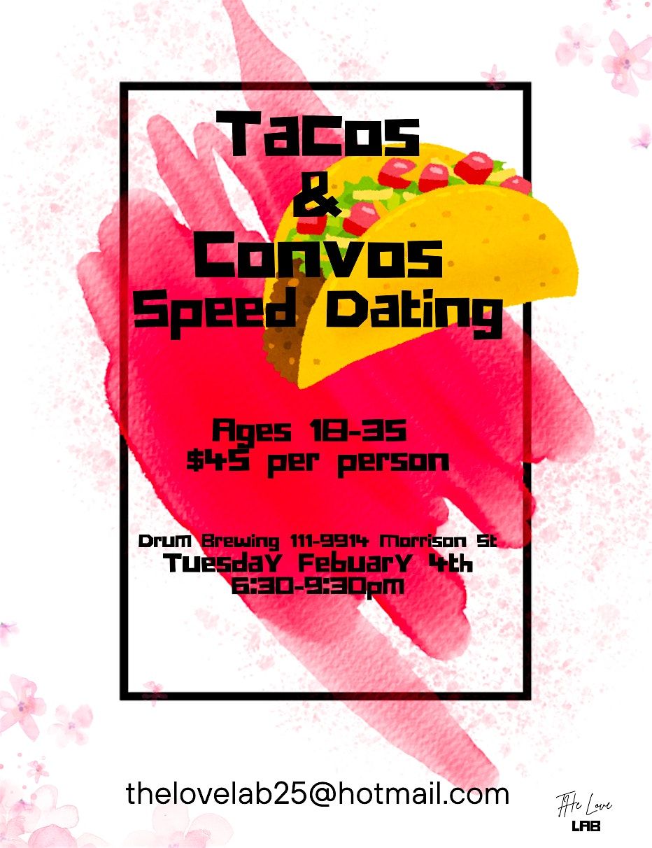 Tacos & Convos Speed Dating 18-35