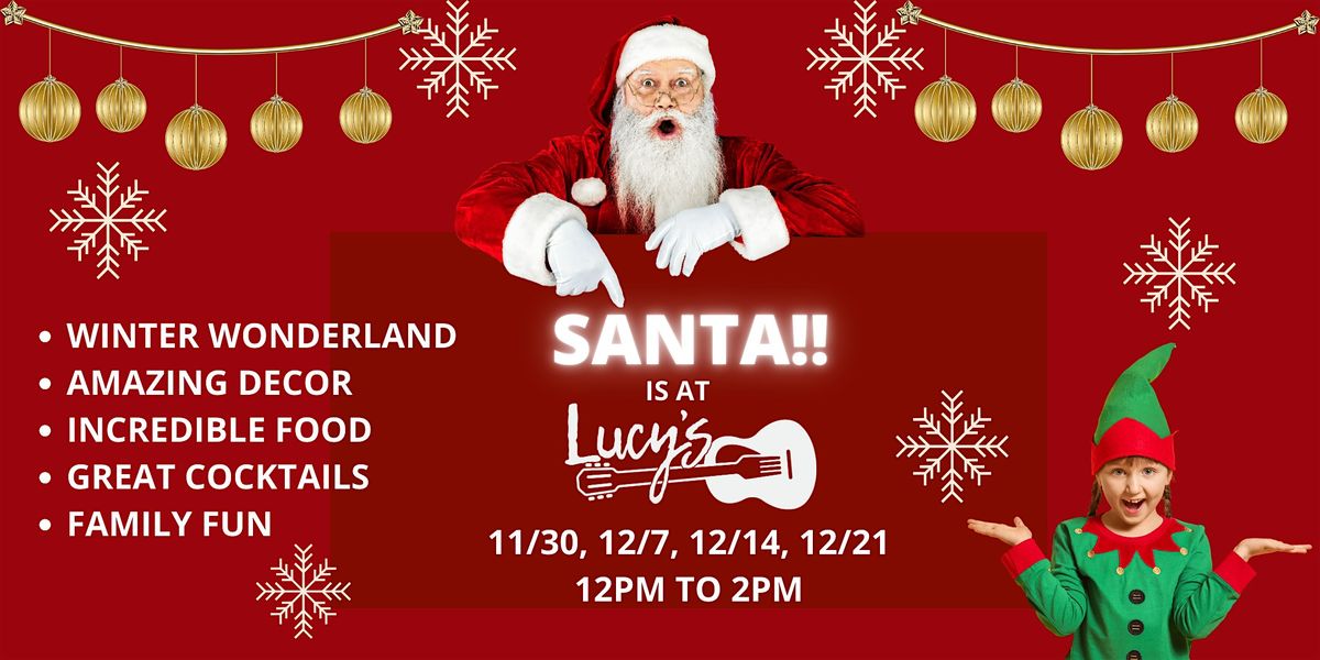 Santa Comes to Lucy's!