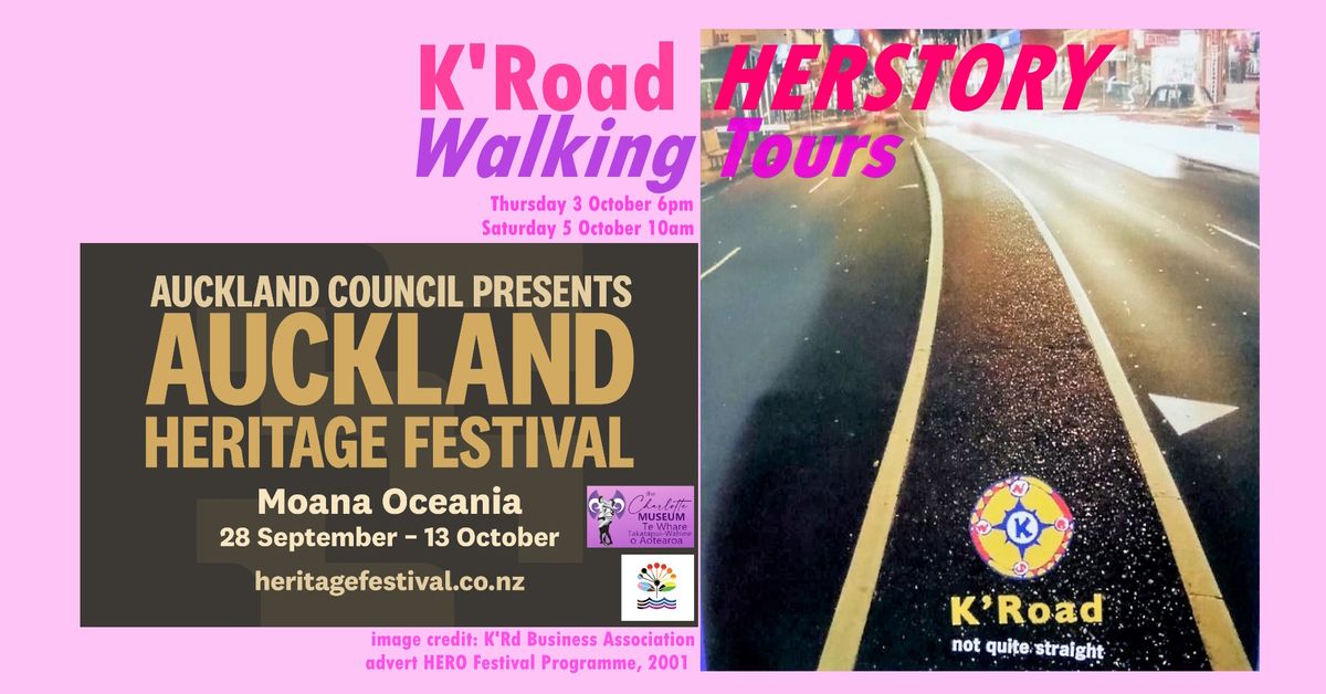 K'Road HERSTORY Walking Tours