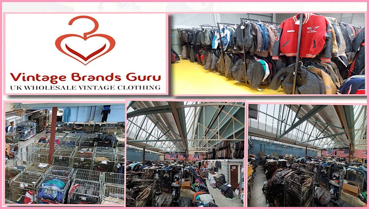 Branded Vintage Clothing  Mega Sale (Pricing Per Piece From \u00a33 to \u00a35)