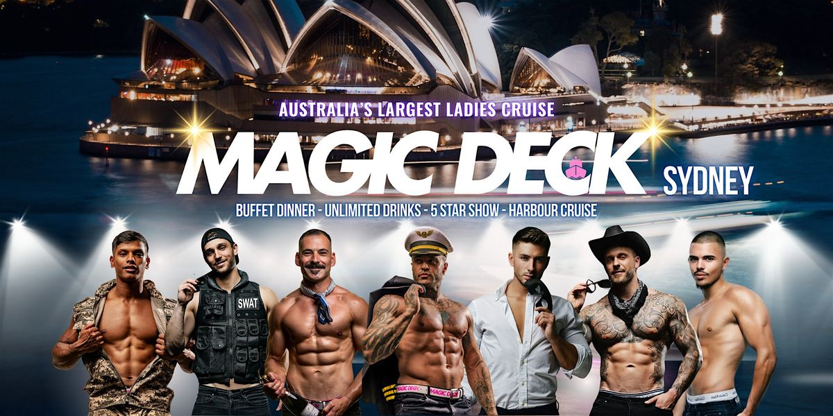 THE MAGIC DECK - Sydney's Hottest Yacht Party LIVE - NOVEMBER 1ST