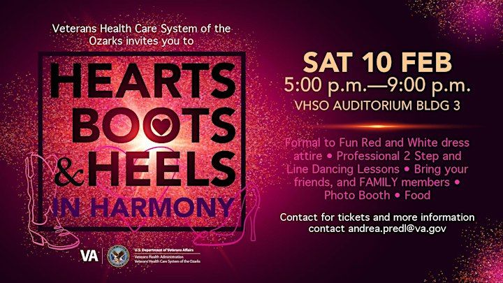 Hearts, Boots, and Heels in Harmony, Veterans Health Care System Of The ...