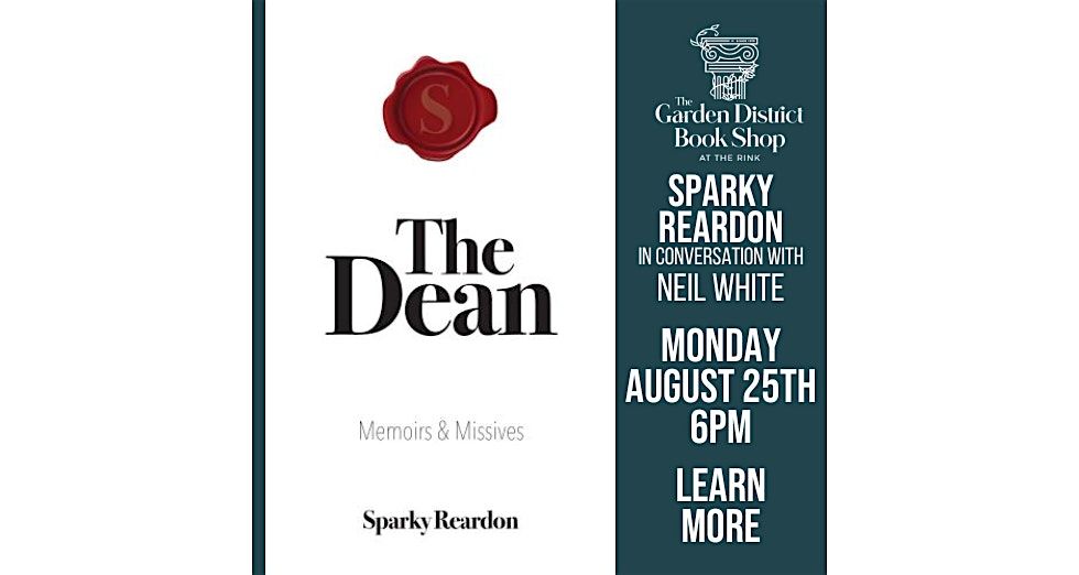 Book Signing for Sparky Reardon's The Dean at GDBS