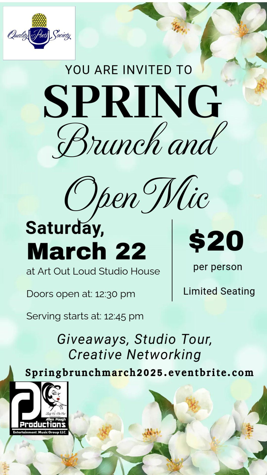 'Spring has Sprung' Brunch and Open Mic 