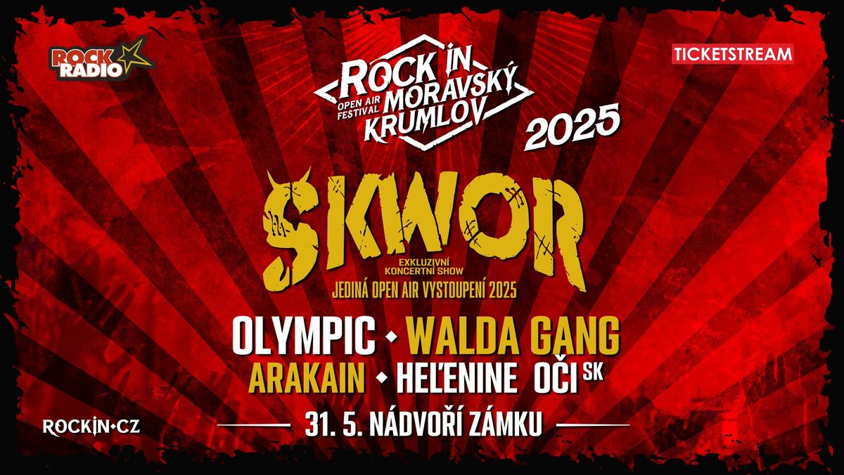 Rock in Moravsk\u00fd Krumlov 2025