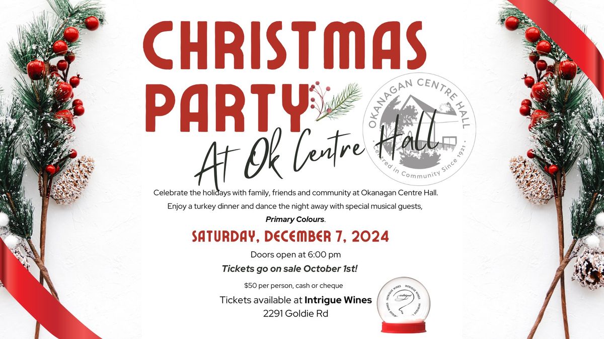 Christmas Party at Ok Centre Hall